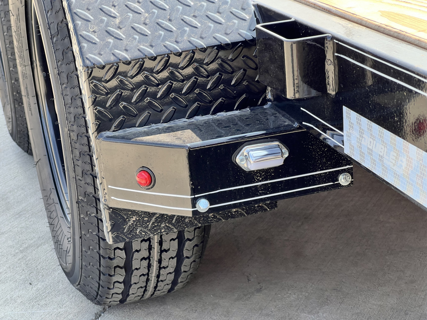 New NEW 2026 Double A 22’x83” flatbed Trailer 2-3500 lb axles=7K, dovetail, Slide In Ramps