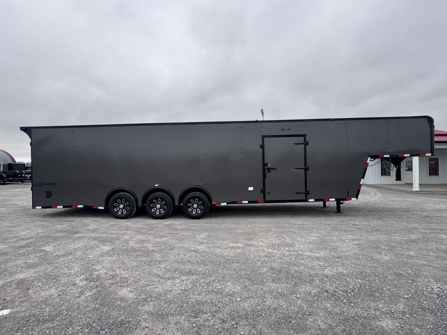 New 2026 Homesteader 838AG Champion Gooseneck Enclosed Trailer