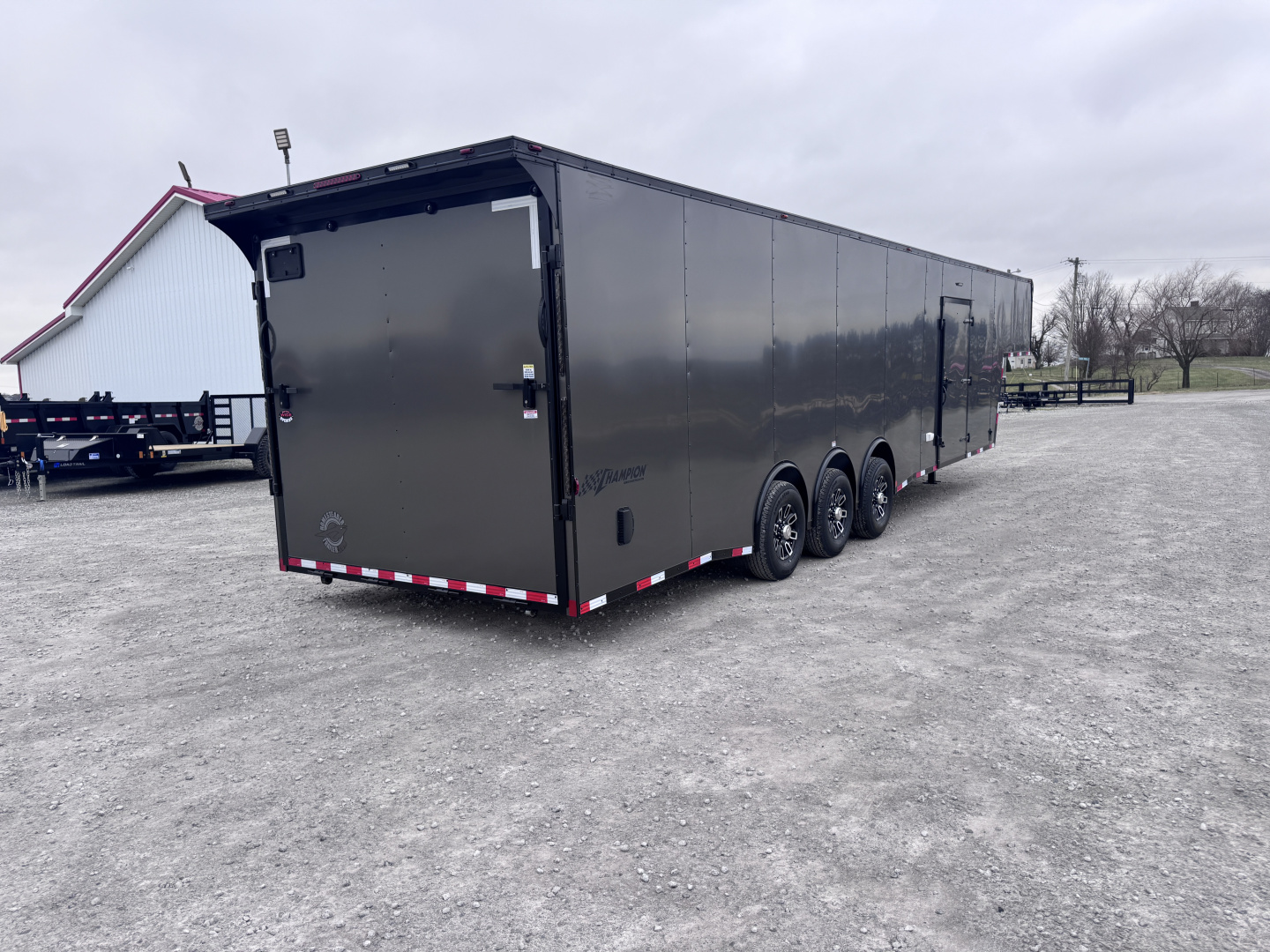 New 2026 Homesteader 838AG Champion Gooseneck Enclosed Trailer