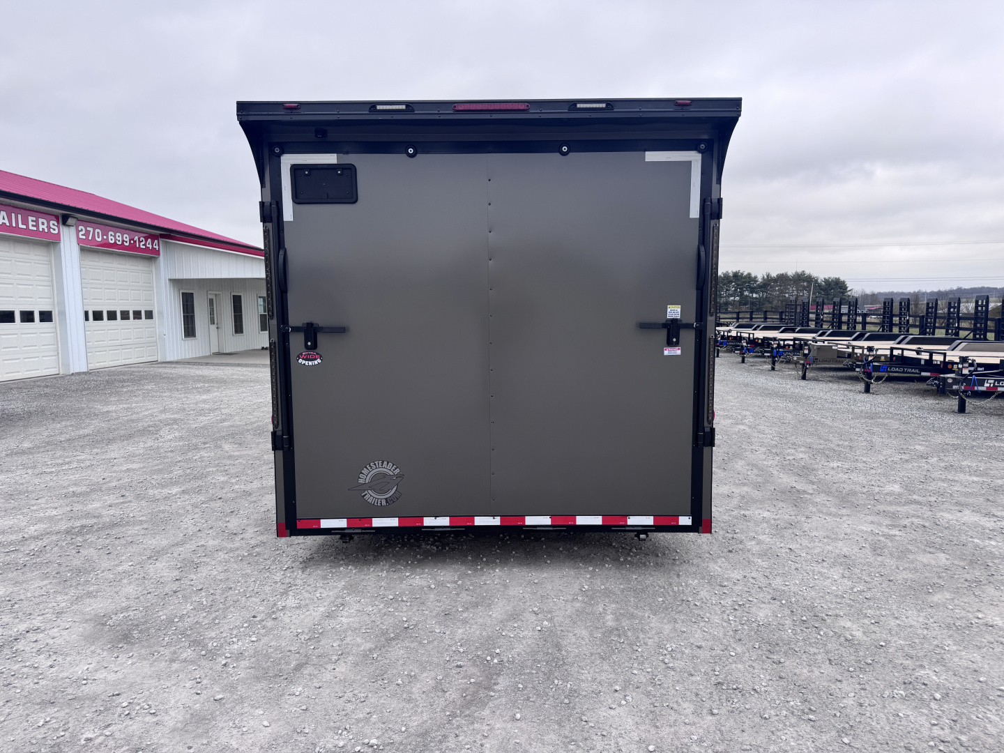 New 2026 Homesteader 838AG Champion Gooseneck Enclosed Trailer