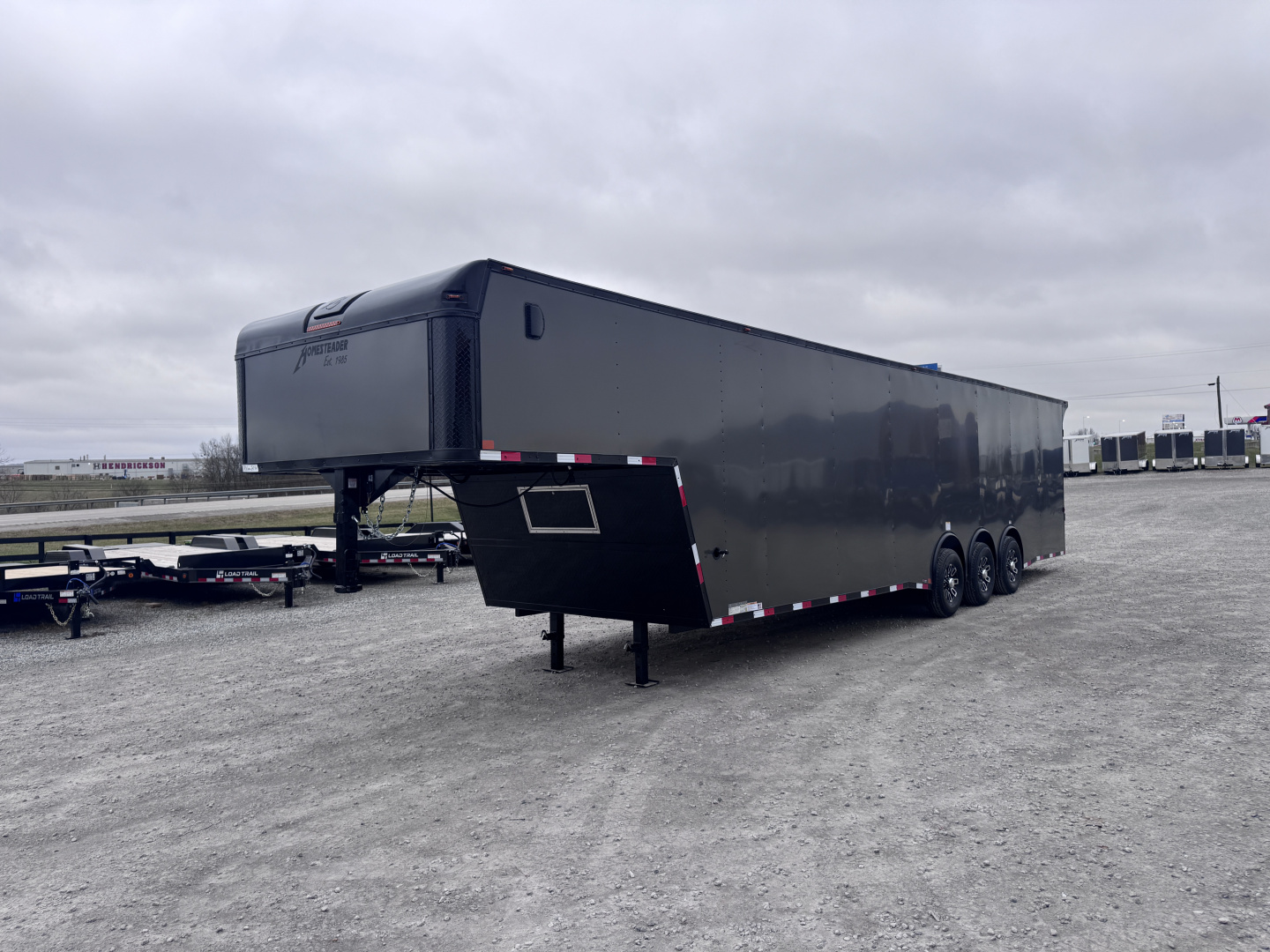 New 2026 Homesteader 838AG Champion Gooseneck Enclosed Trailer