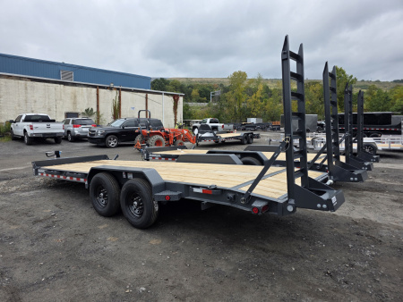 New 2026 Iron Bull 7X22 14K - KNEE RAMPS Equipment Trailer