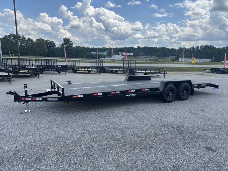 New 2026 COVERED WAGON 7X24 10K CAR HAULER WITH COBRA LINED FLOOR/ALUMINUM RAMPS