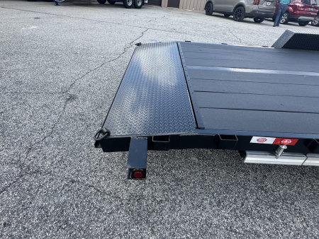New 2026 COVERED WAGON 7X24 10K CAR HAULER WITH COBRA LINED FLOOR/ALUMINUM RAMPS
