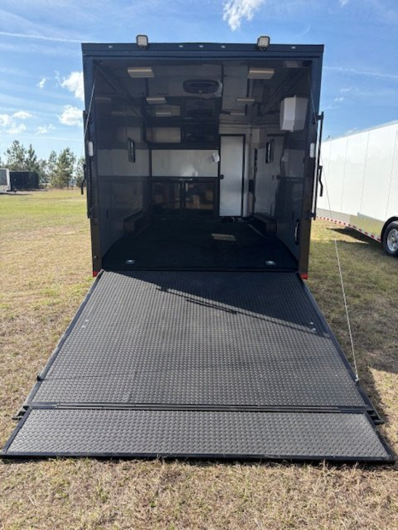 New 2026 Rock Solid Cargo 8.5x24 Motorcycle Trailer