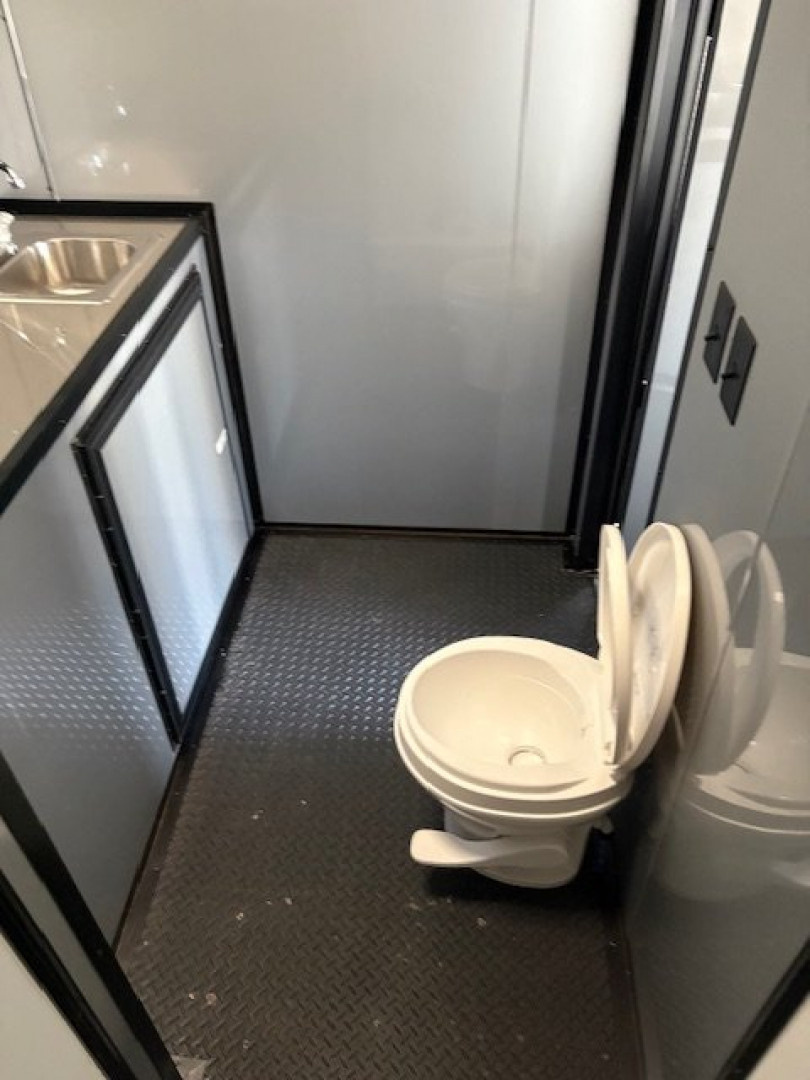 New 2026 Rock Solid Cargo 8.5x24 Motorcycle Trailer