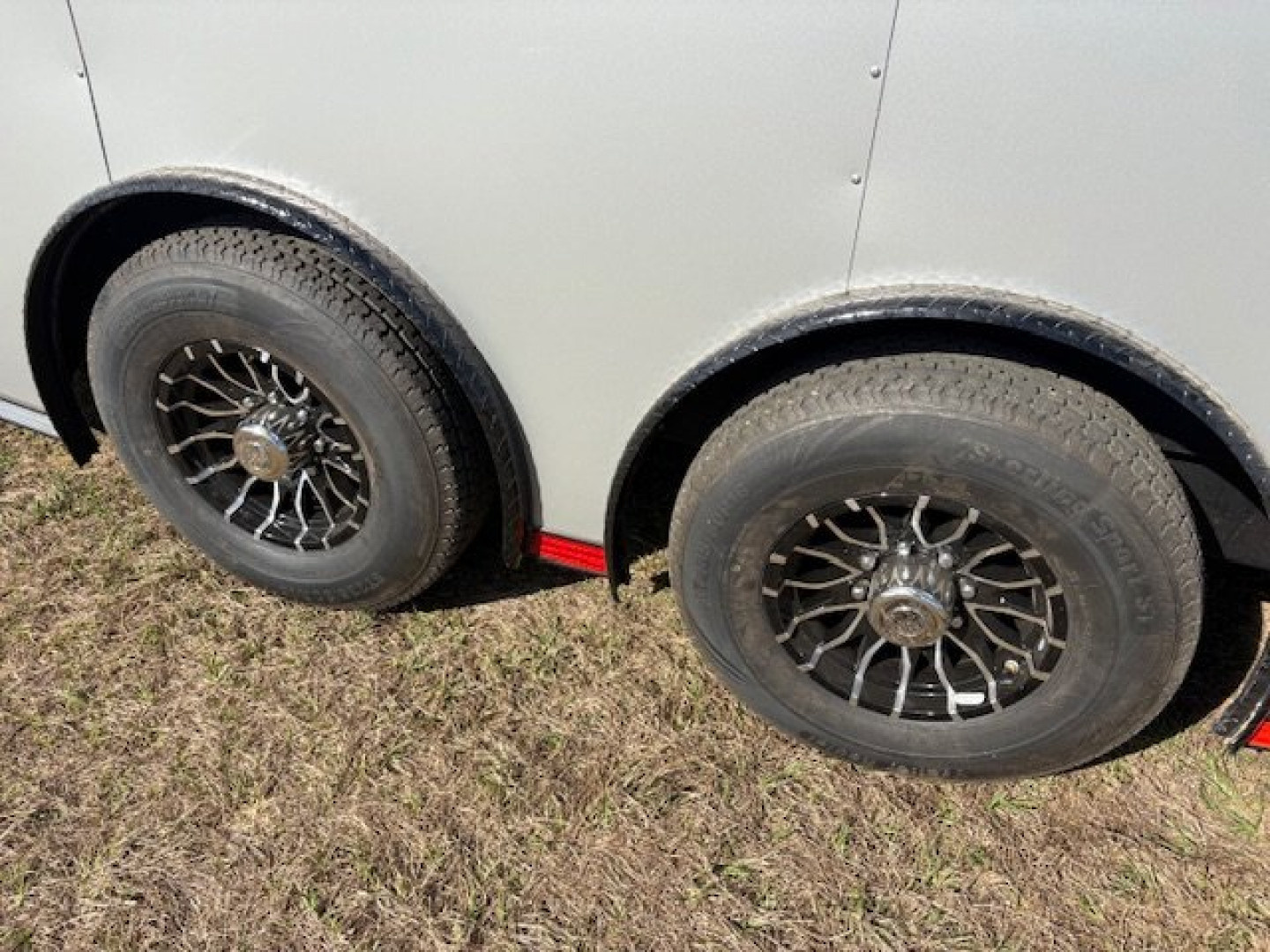 New 2026 Rock Solid Cargo 8.5x24 Motorcycle Trailer