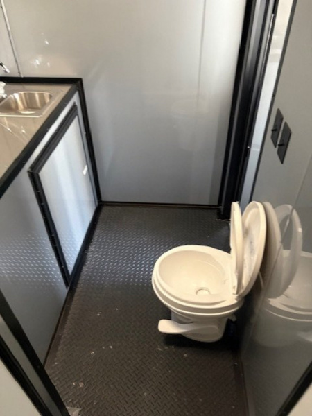 New 2026 Rock Solid Cargo 8.5x24 Motorcycle Trailer