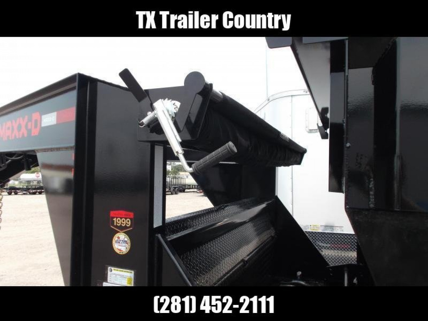 New 2026 MAXX-D 83x14 ROX 16K Gooseneck Roll off Dump Trailer / 8K Axles / Electric Tarp System / (3) 83x14 4ft Tall Heavy Duty Bins Rollster