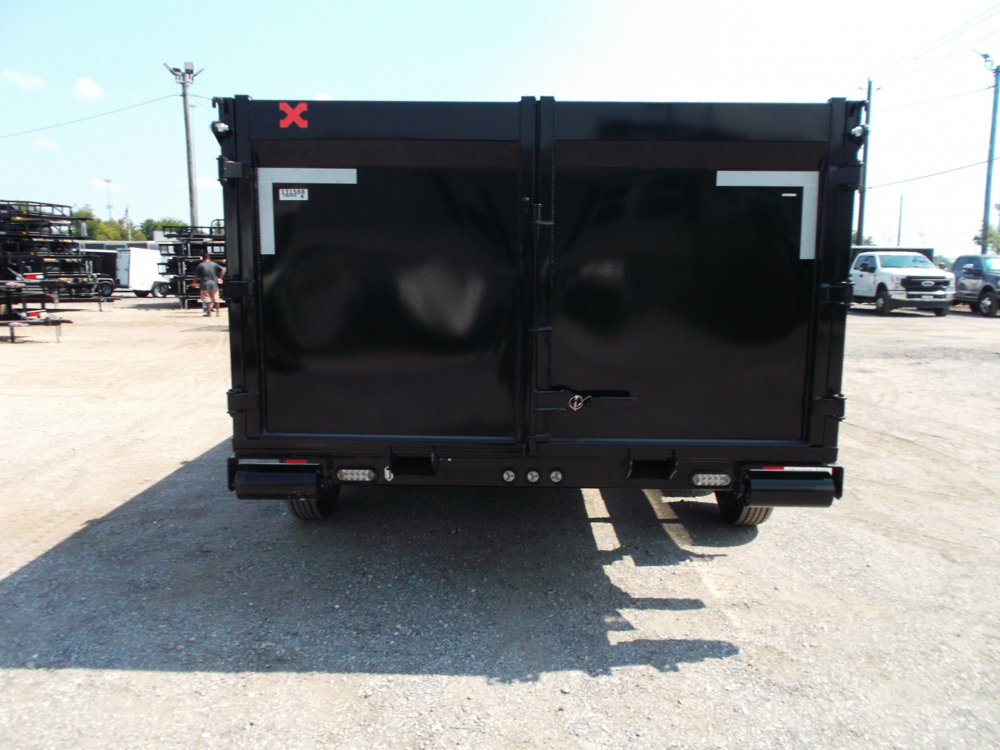 New 2026 MAXX-D 83x14 ROX 16K Gooseneck Roll off Dump Trailer / 8K Axles / Electric Tarp System / (3) 83x14 4ft Tall Heavy Duty Bins Rollster