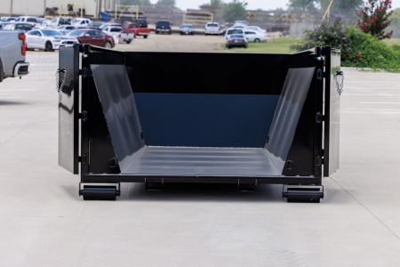 New 2026 MAXX-D 83x14 ROX 16K Gooseneck Roll off Dump Trailer / 8K Axles / Electric Tarp System / (3) 83x14 4ft Tall Heavy Duty Bins Rollster