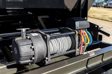 New 2026 MAXX-D 83x14 ROX 16K Gooseneck Roll off Dump Trailer / 8K Axles / Electric Tarp System / (3) 83x14 4ft Tall Heavy Duty Bins Rollster