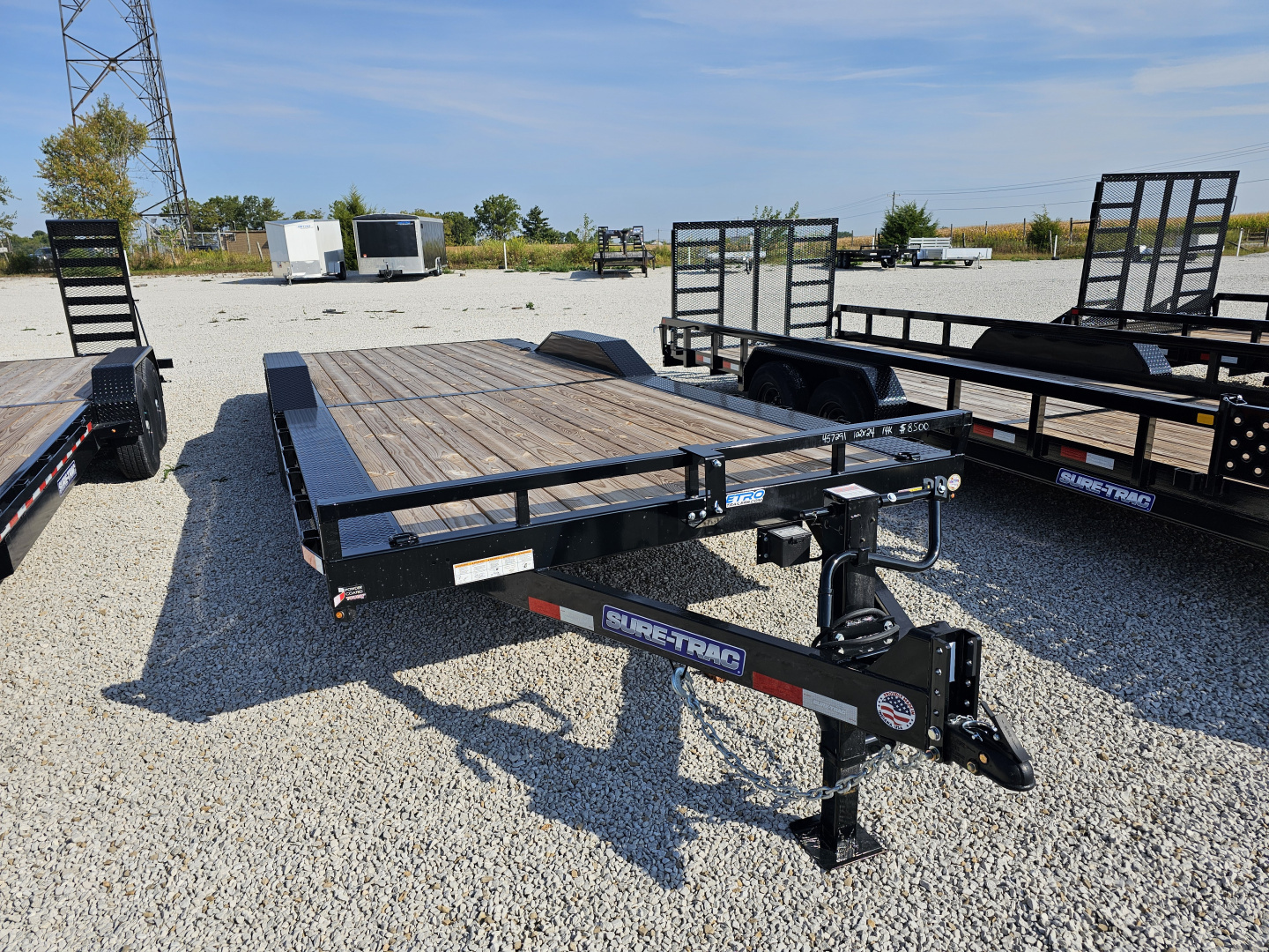 New 2025 Sure-Trac 102 x 24 (22+2) 14K Full Width Car Hauler