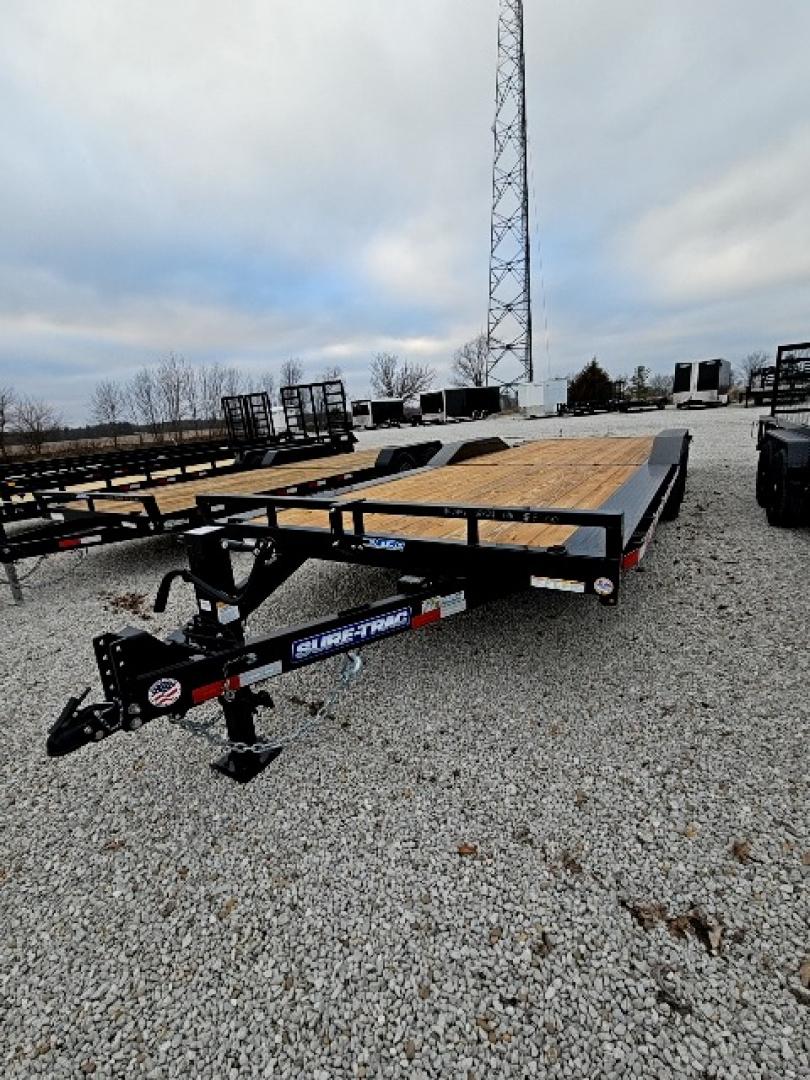 New 2025 Sure-Trac 102 x 24 (22+2) 14K Full Width Car Hauler