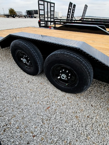 New 2025 Sure-Trac 102 x 24 (22+2) 14K Full Width Car Hauler