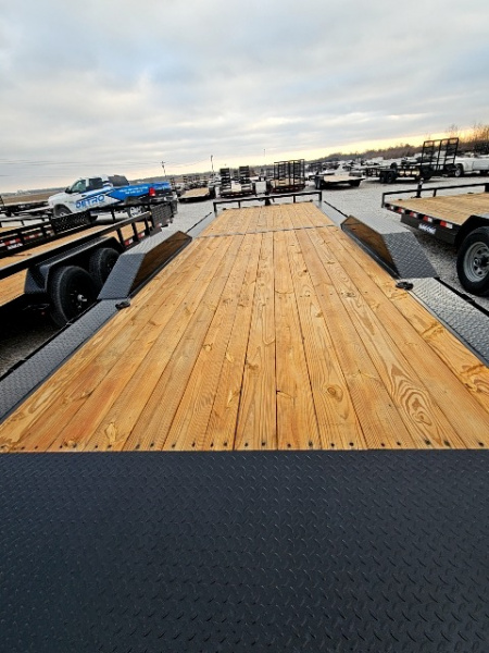 New 2025 Sure-Trac 102 x 24 (22+2) 14K Full Width Car Hauler