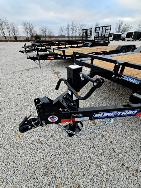 New 2025 Sure-Trac 102 x 24 (22+2) 14K Full Width Car Hauler