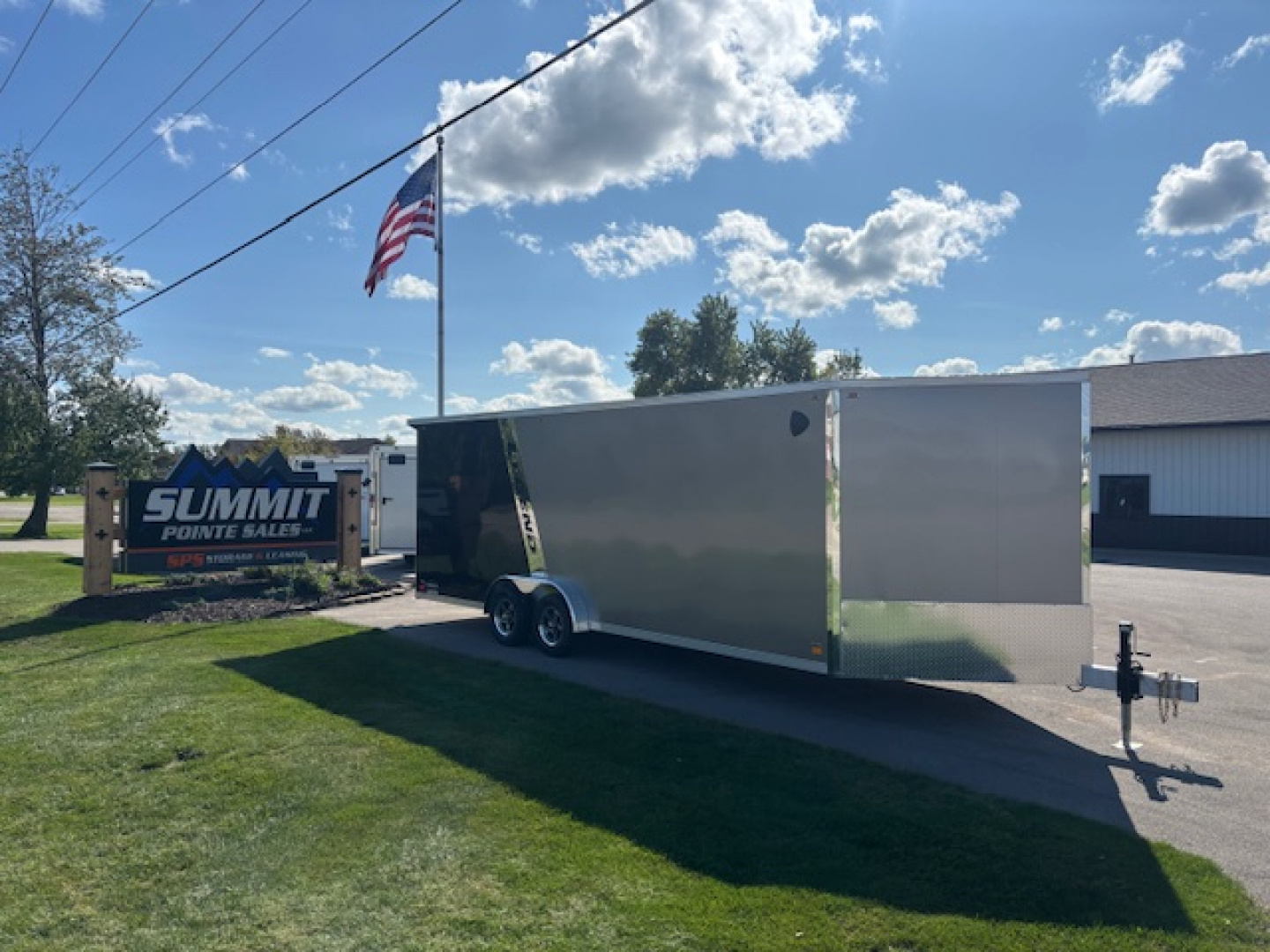 New 2026 Legend 7.5x27 Explorer Snowmobile/ATV Trailer