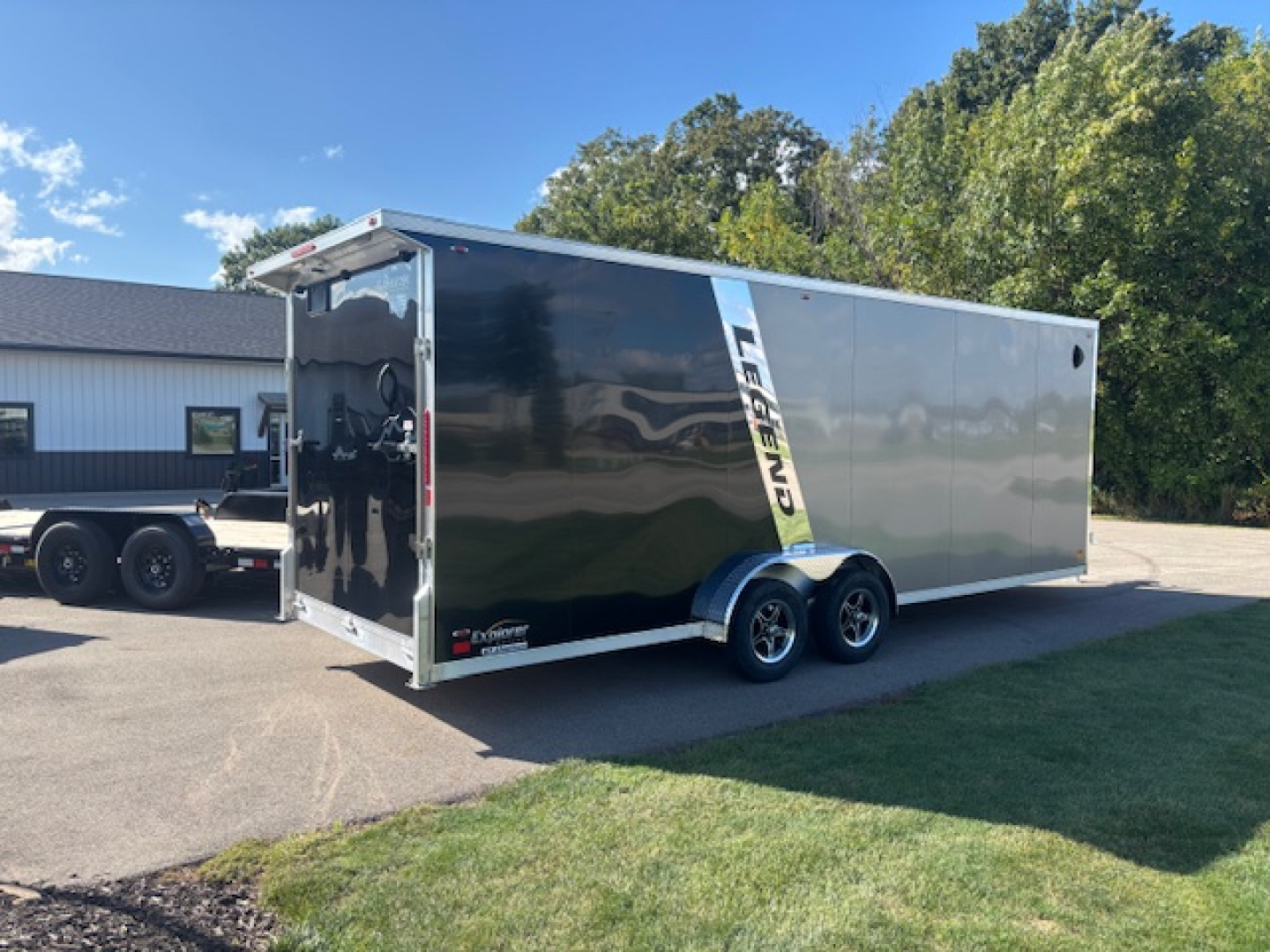 New 2026 Legend 7.5x27 Explorer Snowmobile/ATV Trailer
