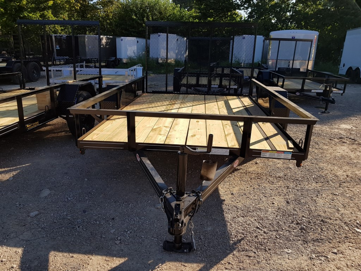 New 2025 MEB MEB 77x10 W/Ramp Utility Trailer