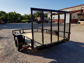 New 2025 MEB MEB 77x10 W/Ramp Utility Trailer