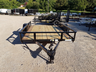 New 2025 MEB MEB 77x10 W/Ramp Utility Trailer