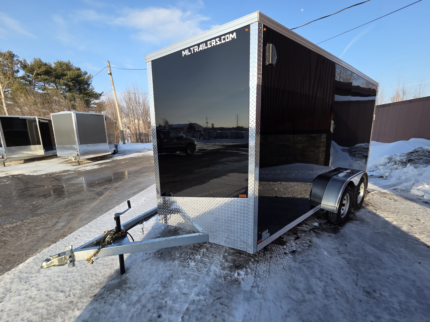 New 2026 Galvanized 7'x14' TA-3500 Cargo / Enclosed Trailer