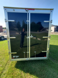New 2026 ML Trailers Galvanized 6'x12' Cargo / Enclosed Trailer