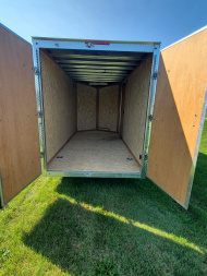 New 2026 ML Trailers Galvanized 6'x12' Cargo / Enclosed Trailer