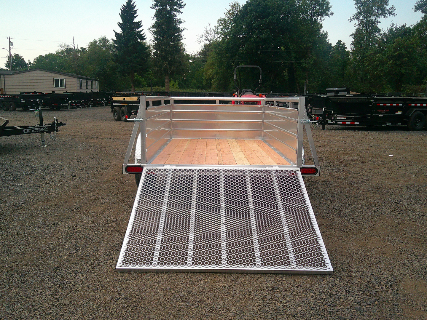 New 2026 Eagle 3K Aluminum 5x8 Utility Trailer