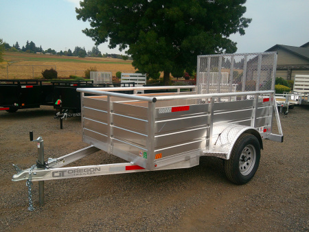 New 2026 Eagle 3K Aluminum 5x8 Utility Trailer