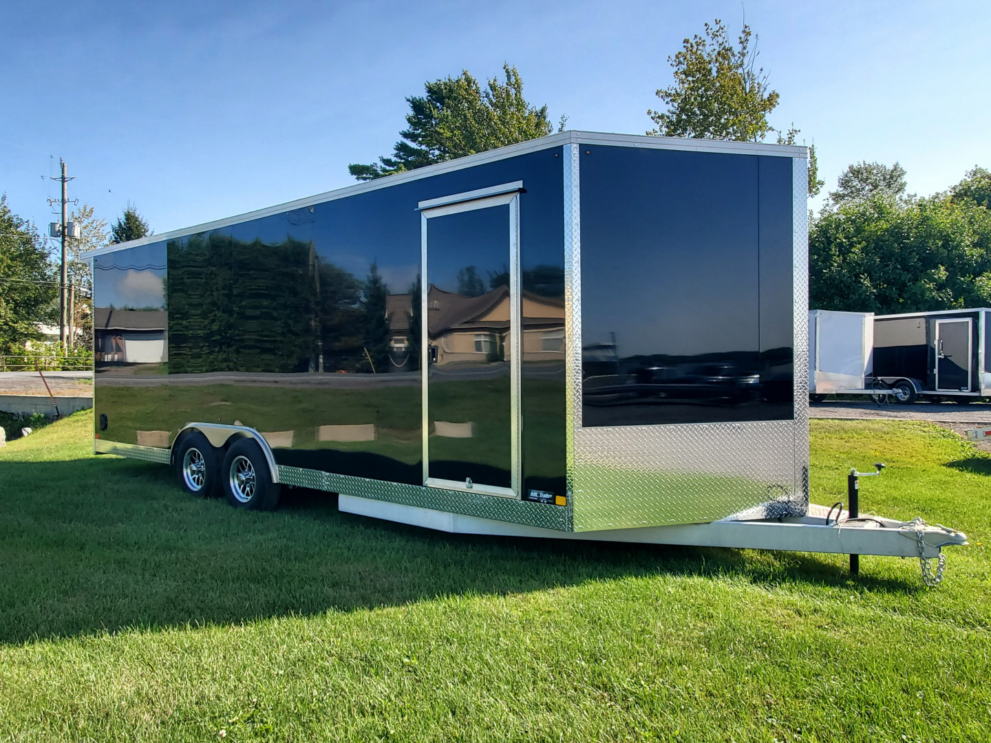 New 2025 ML Trailers 22' All Aluminum Car Hauler Car / Racing Trailer ...
