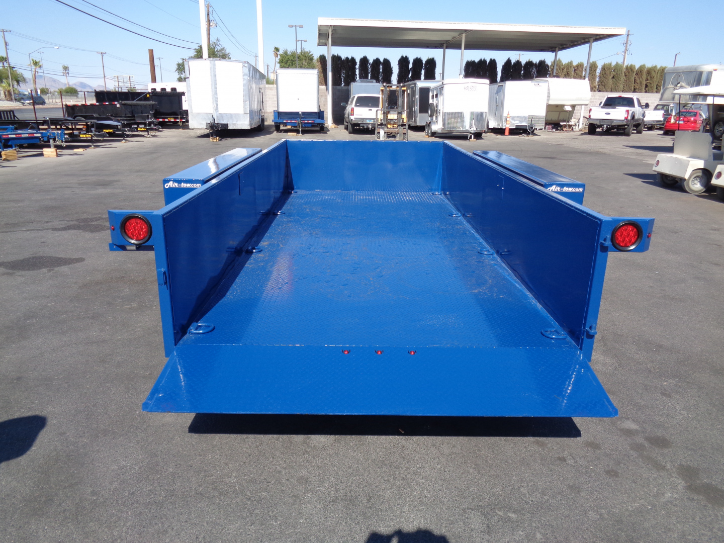 New 2025 AIR TOW * UT16-14 * 16Ft Drop Deck 14k Equipment Trailer