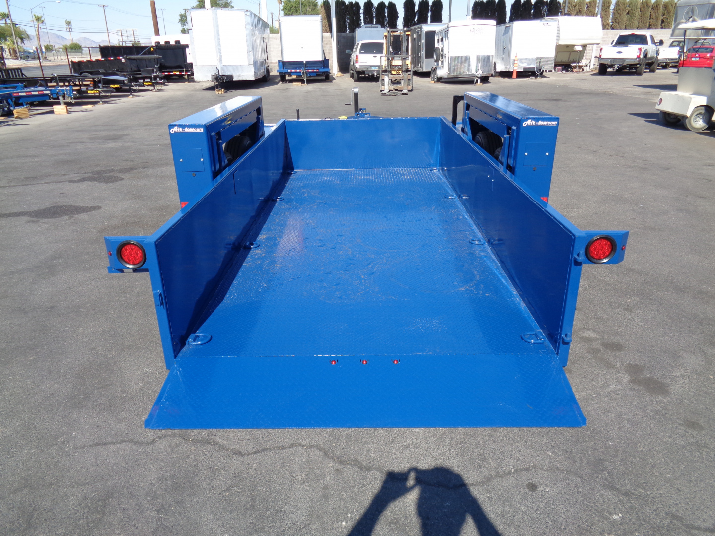 New 2025 AIR TOW * UT16-14 * 16Ft Drop Deck 14k Equipment Trailer