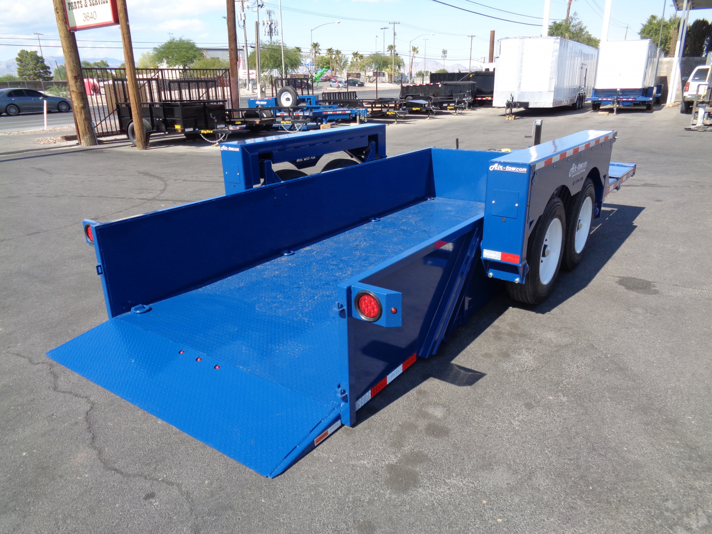 New 2025 AIR TOW * UT16-14 * 16Ft Drop Deck 14k Equipment Trailer