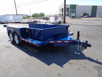 New 2025 AIR TOW * UT16-14 * 16Ft Drop Deck 14k Equipment Trailer