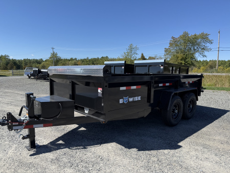 New 2026 BWISE DT714LP-LE-14 Dump Trailer