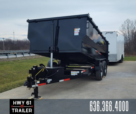 New 2026 Texas Pride Trailers 7X14X4 TA , 14k Dump Trailer Dump Trailer