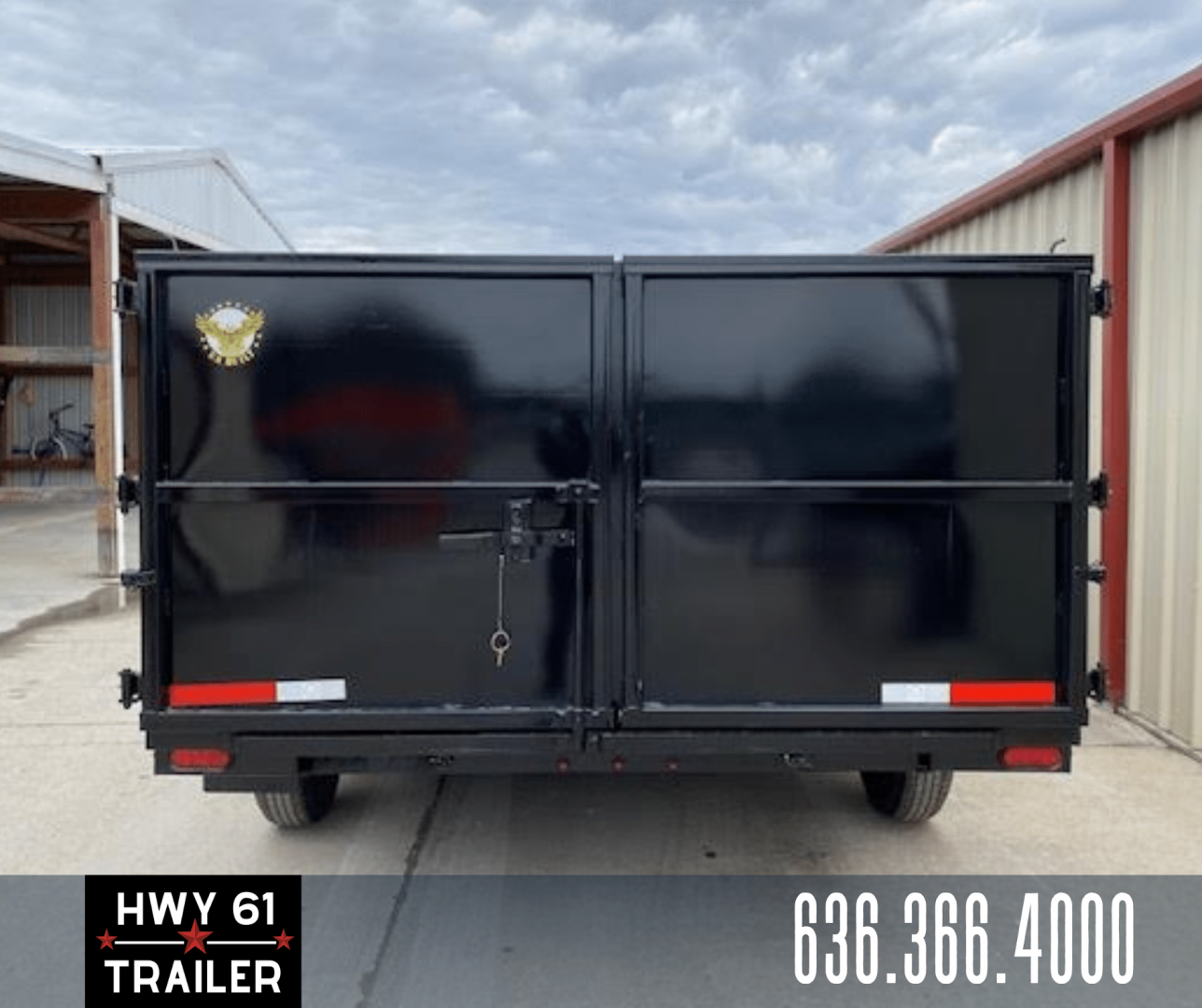 New 2026 Texas Pride/U.S Built 7x16x4 TA 16K - Dump Trailer