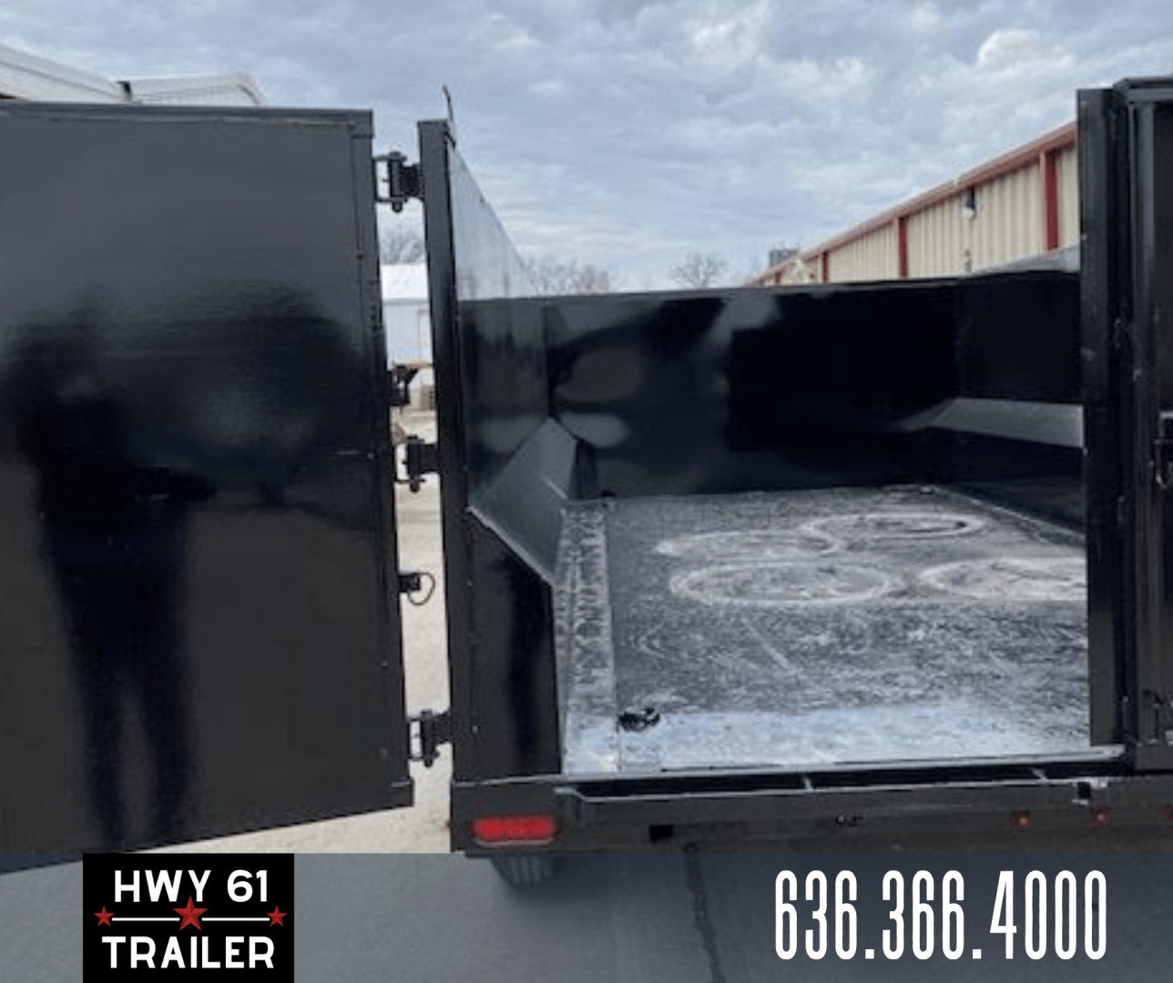 New 2026 Texas Pride/U.S Built 7x16x4 TA 16K - Dump Trailer