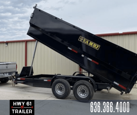 New 2026 Texas Pride/U.S Built 7x16x4 TA 16K - Dump Trailer