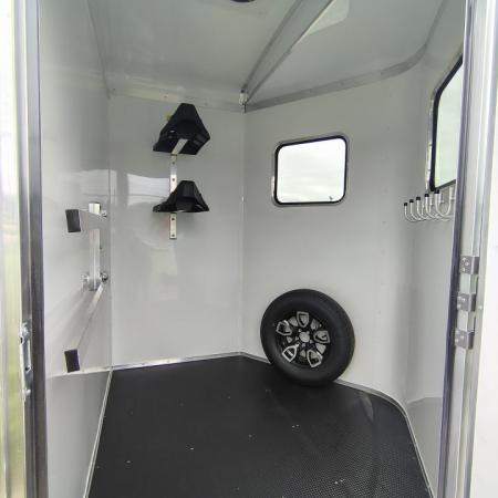 New 2026 Homesteader Trailer 7x14 TA- 7'9" interior height, 3.5K axles, Horse Trailer