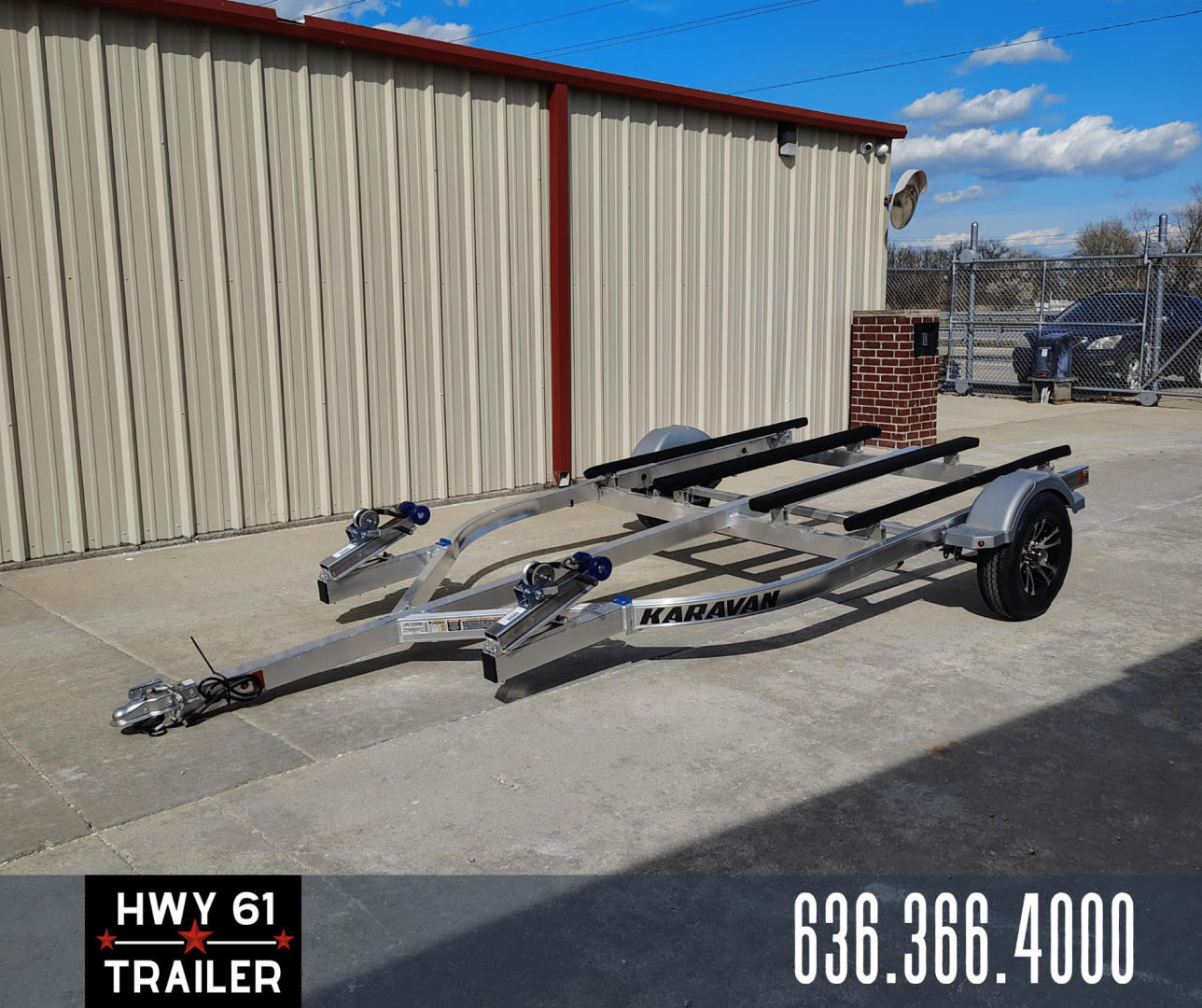 New 2026 Karavan Aluminum Double Jet Ski Trailer