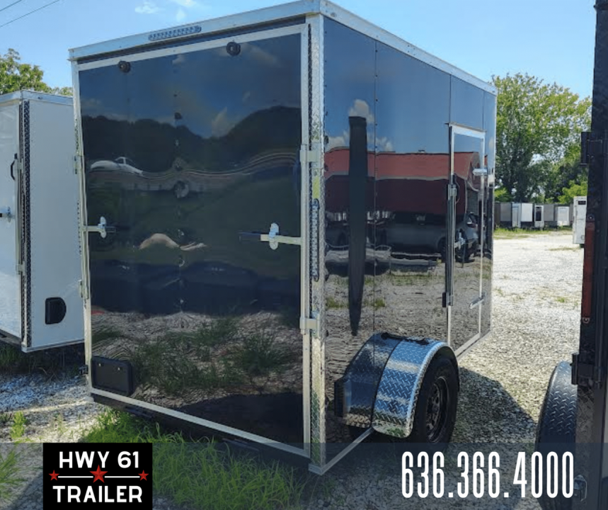 New 2026 Mammoth 6x10 SA, 6'3" interior height, 35k axle, .080 polycore Cargo / Enclosed Trailer