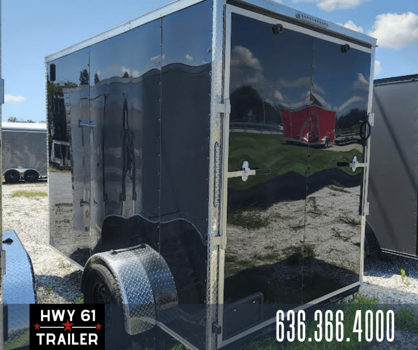 New 2026 Mammoth 6x10 SA, 6'3" interior height, 35k axle, .080 polycore Cargo / Enclosed Trailer