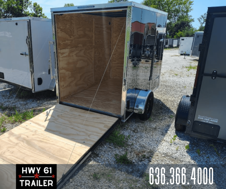 New 2026 Mammoth 6x10 SA, 6'3" interior height, 35k axle, .080 polycore Cargo / Enclosed Trailer