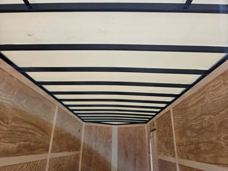New 2027 Homesteader Trailer 7X16 TA, 7' Interior Height, .080 polycore, Intrepid package, Translucent Ceiling, Cargo / Enclosed Trailer
