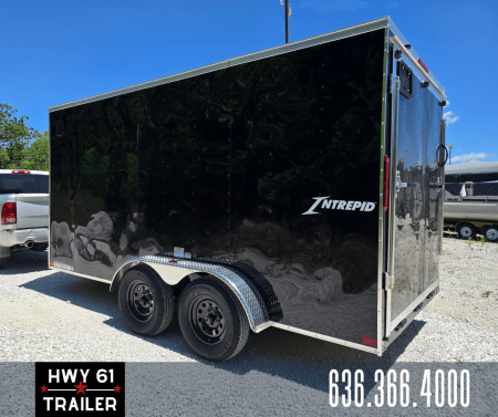 New 2025 Homesteader  7X14 TA Enclosed Trailer, 35K Axles,  6'5" Interior Height, .030 Exterior, Intrepid package