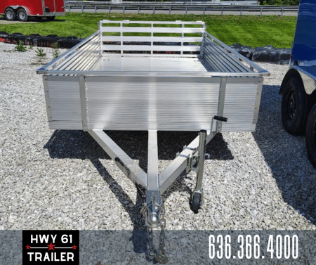 New 2025 Paraiso Global 6x10 SA Aluminum Utility Trailer with 18  High Sides
