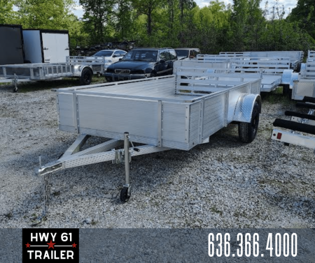 New 2025 Paraiso Global 6x12 SA Aluminum Utility Trailer with 18  High Sides, 35K Axle